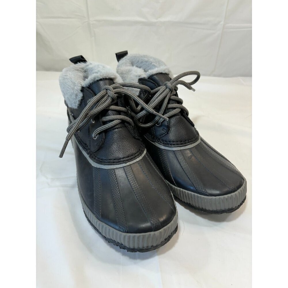 J Sport Mary Women's Waterproof Faux Fur Duck Boot Size 7 M